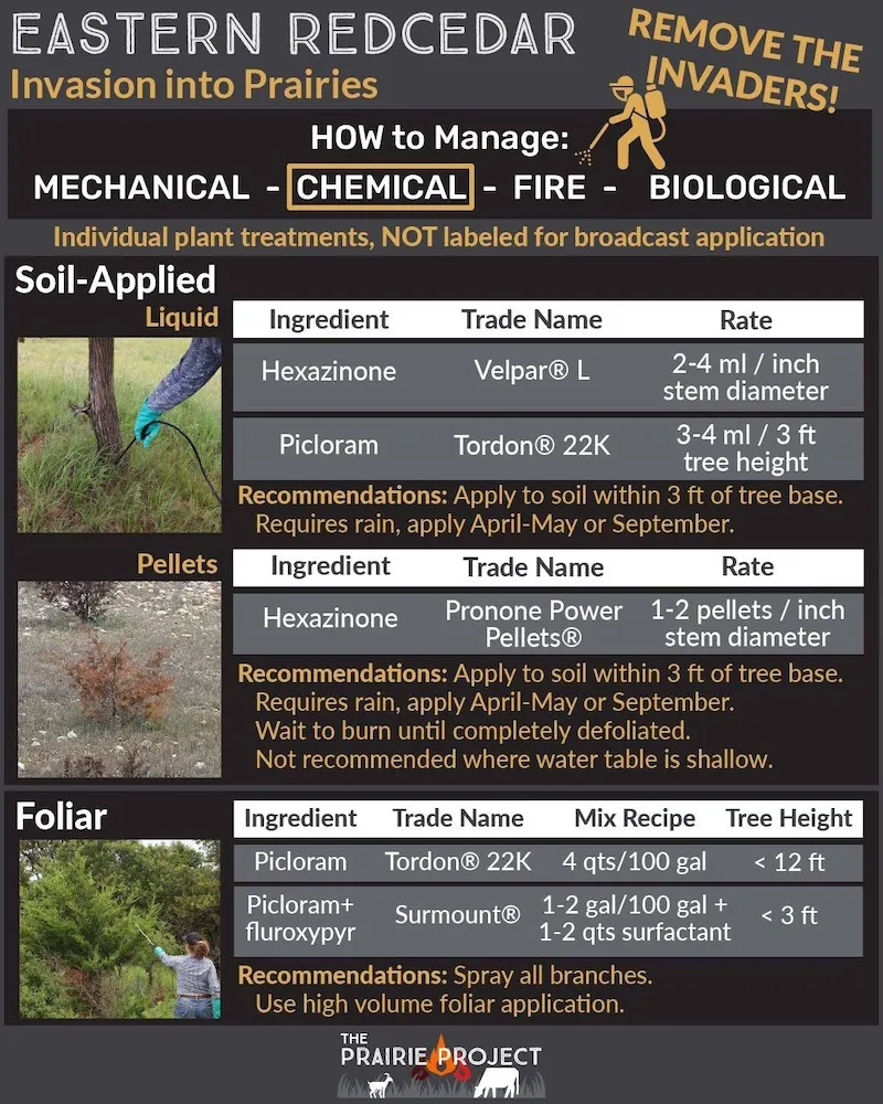 Eastern Redcedar Control Chemical